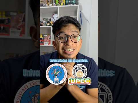 Universidades disponibles:Universidad Técnica de Machala Universidad Politécnica Estatal del Carchi