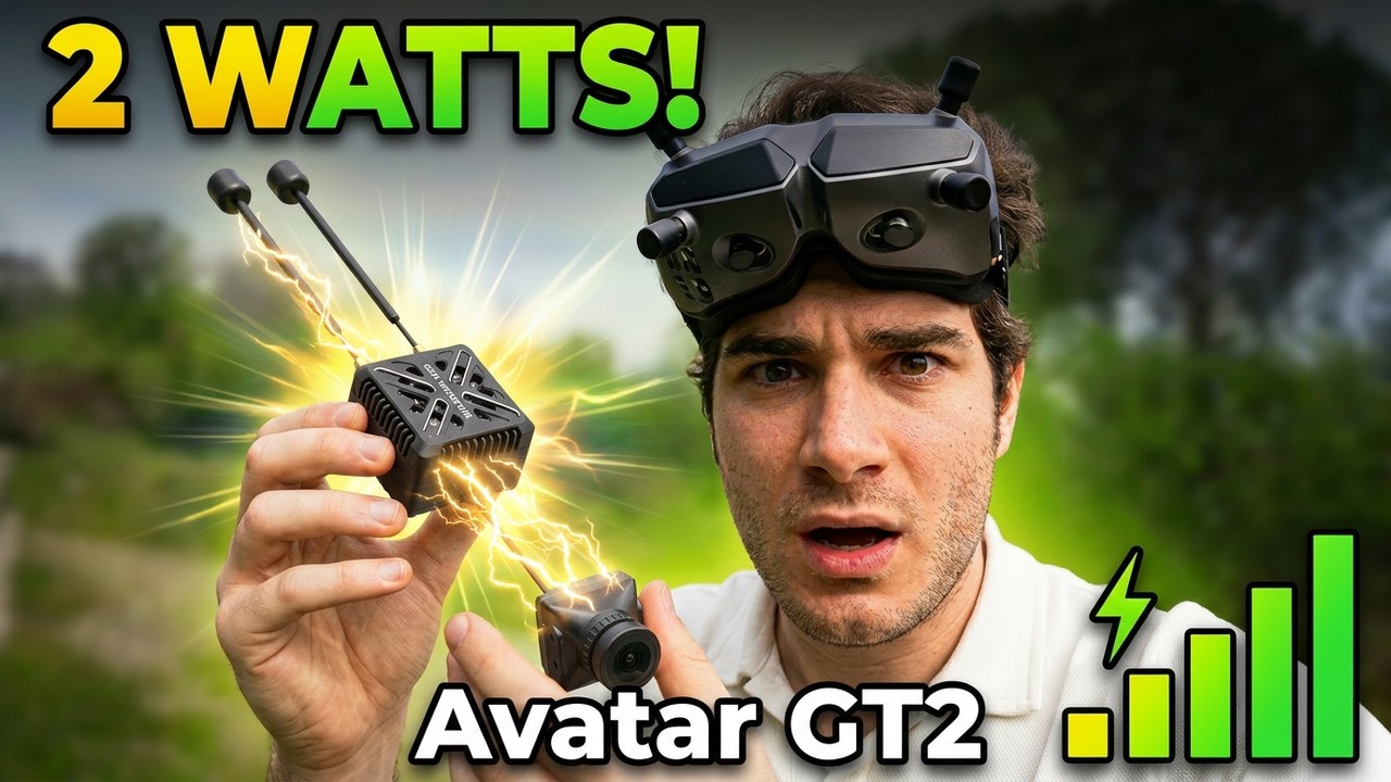 2 Watts Of Digital Long Range Transmission Power! Caddx Walksnail Avatar GT2