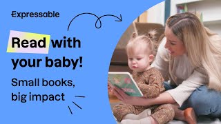 Reading with your baby to promote their speech and language