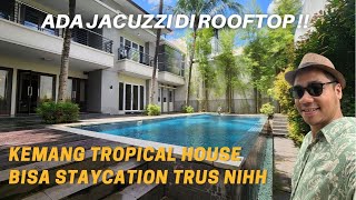 RUMAH TROPICAL DI KEMANG, BISA STAYCATION TERUS, ADA SWIMMING POOL & JACUZZI, HARGA RP 22 MILIAR