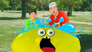 Download lagu Jason dan Alex bermain permainan outdoor | Koleksi besar video untuk anak-anak mp3