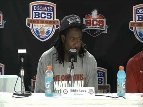 2013 Discover BCS National Championship Post Game Press Conference | Alabama