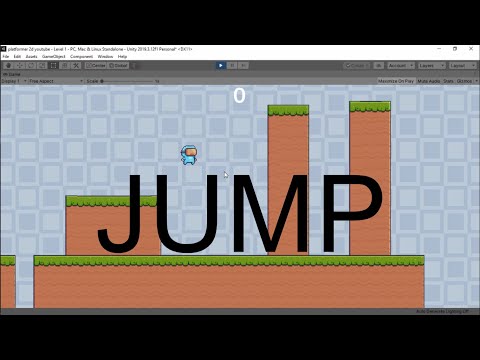Demo of the next Tutorial Jump(Double Jump, Triple Jump)  2D Platformer Unity