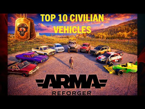 Top 10 Civilian Car Mods in Arma Reforger | Best Vehicle Mods Showcase