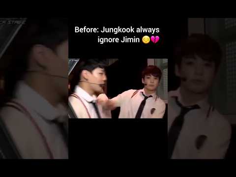 Jungkook always ignore Jimin 😔💔 #bts #jimin #jk #ytshorts