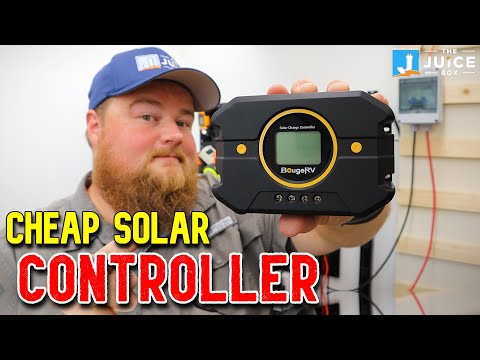 BUDGET SOLAR CHARGE CONTROLLER - BougeRV 30 amp Solar Charge Controller