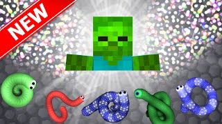 NEW ZOMBIE SNAKE! - Slither.io Skins Update! - Slither.io Hack ZOMBIE SNAKE Mod!