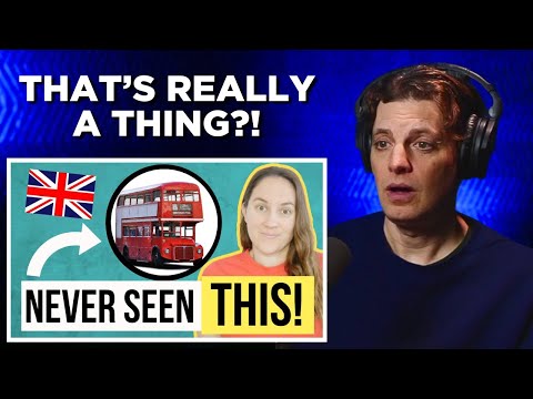 American Reacts to 5 Transportation Differences In The UK!