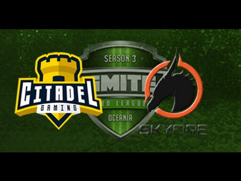 SMITE OCL S3 Winter Week 6 - Citadel VS Skyfire Game 2