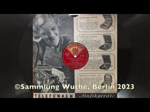 Berlin Danceband: Im Grünen Kakadu - HEINZ WEHNER - Berlin 1936