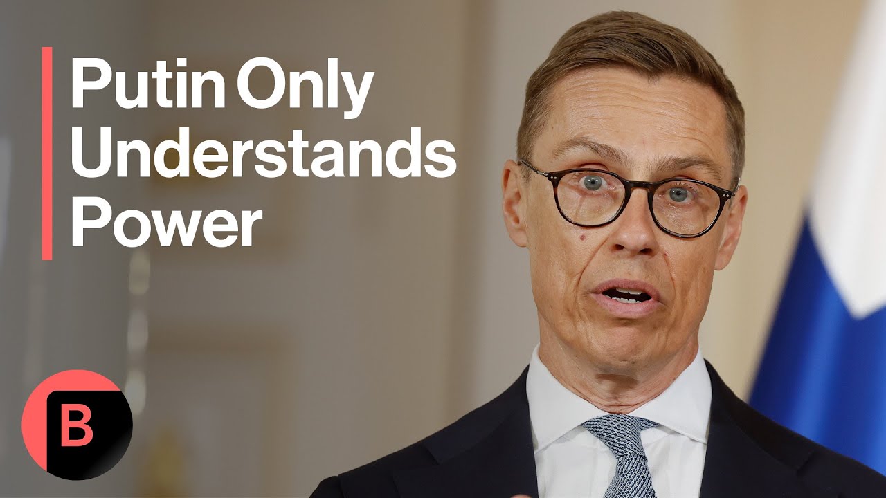 Putin Only Understands Power Says Finland President (Full Interview)