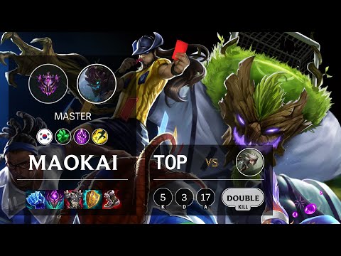 Maokai Top vs Camille - KR Master Patch 11.15