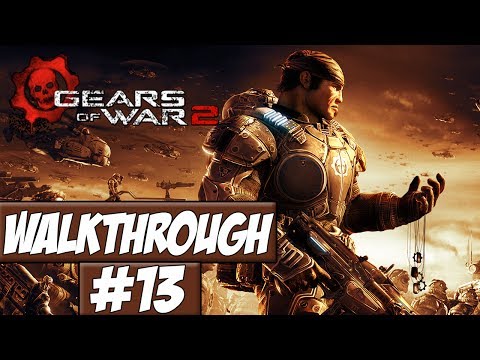 Gears Of War 2 - Walkthrough Ep.13 w/Angel - A New Species!