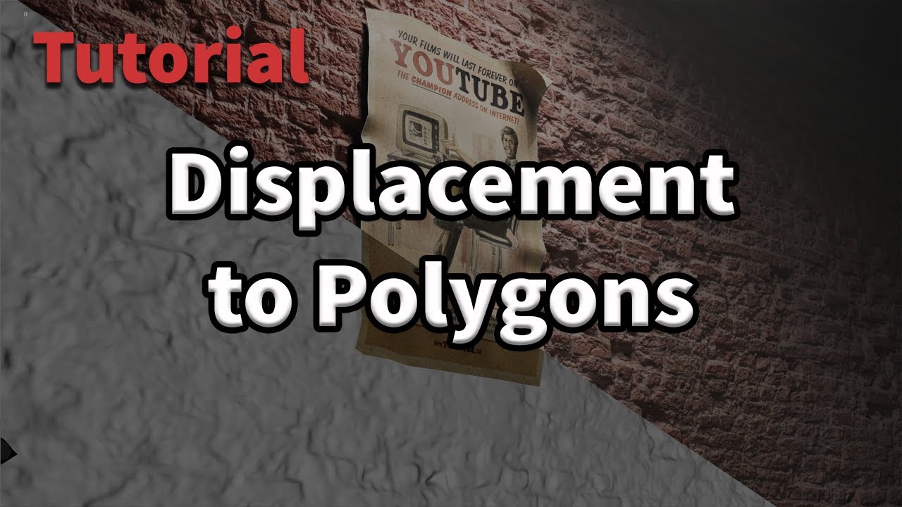Maya: Convert Arnold Displacement into Polygons