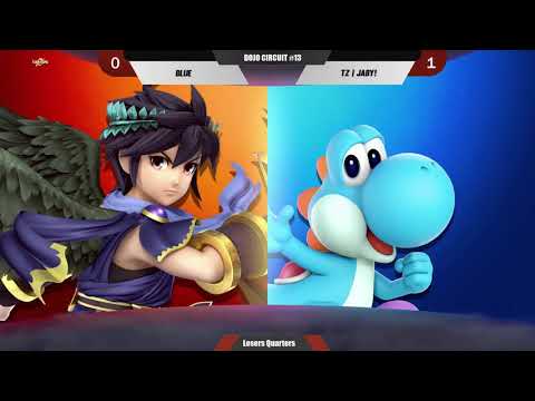 DOJO CIRCUIT #13 - SSBU - BLUE VS TZ | JABY! - LOSERS QUARTERS