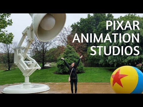 PIXAR ANIMATION STUDIOS TOUR!!