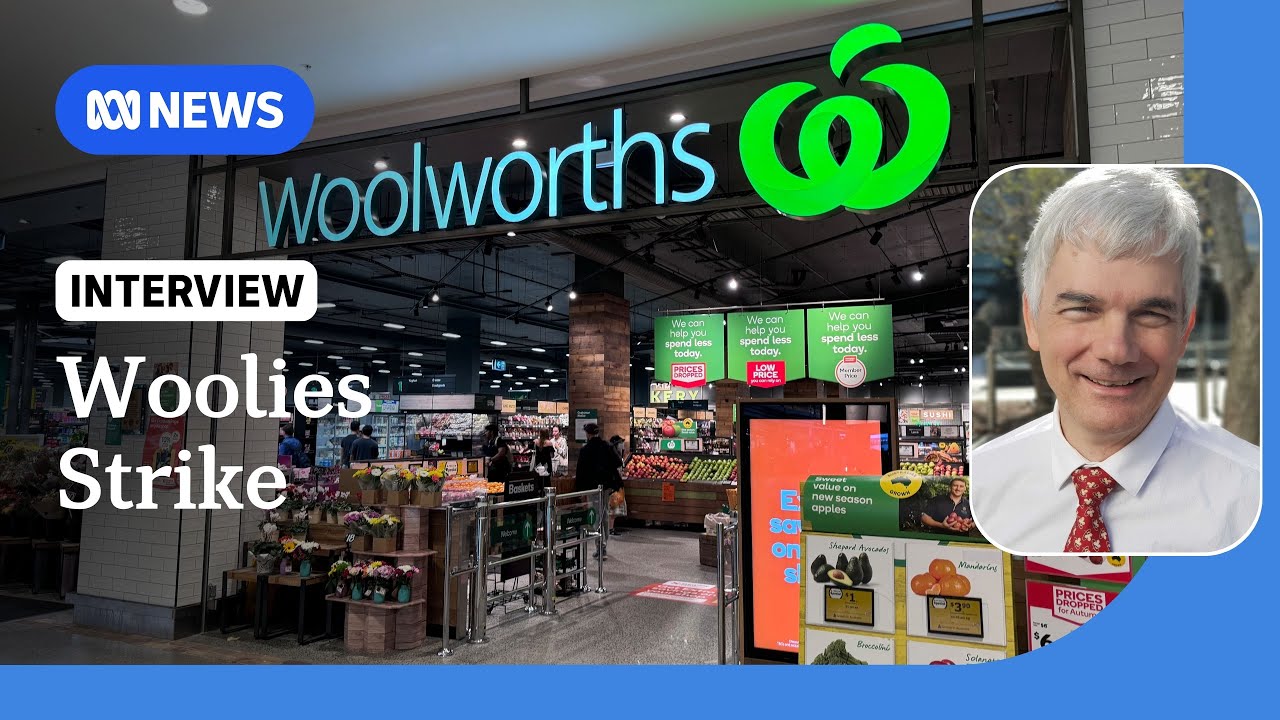 Woolies worker strike enters third week causing disruption to stock levels | ABC News