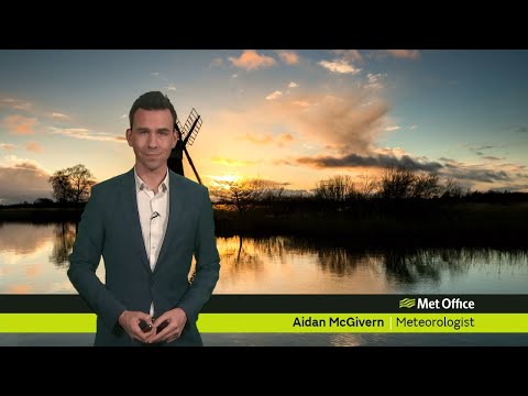 Monday evening forecast 25/02/19