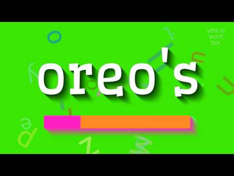 How to say "oreo's"! (High Quality Voices)
