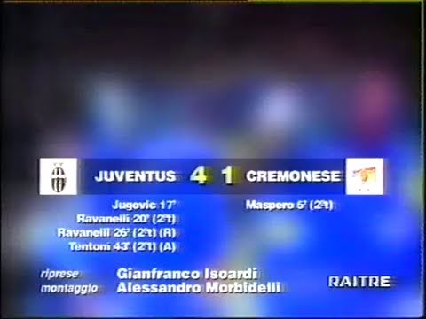 1995-96 (1a - 27-08-1995) Juventus-Cremonese 4-1 Servizio D.S.Rai3