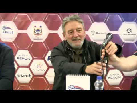 ARKUS liga 8. kolo (M) / Metaloplastika Elixir - Dinamo / Izjave aktera meča nakon utakmice