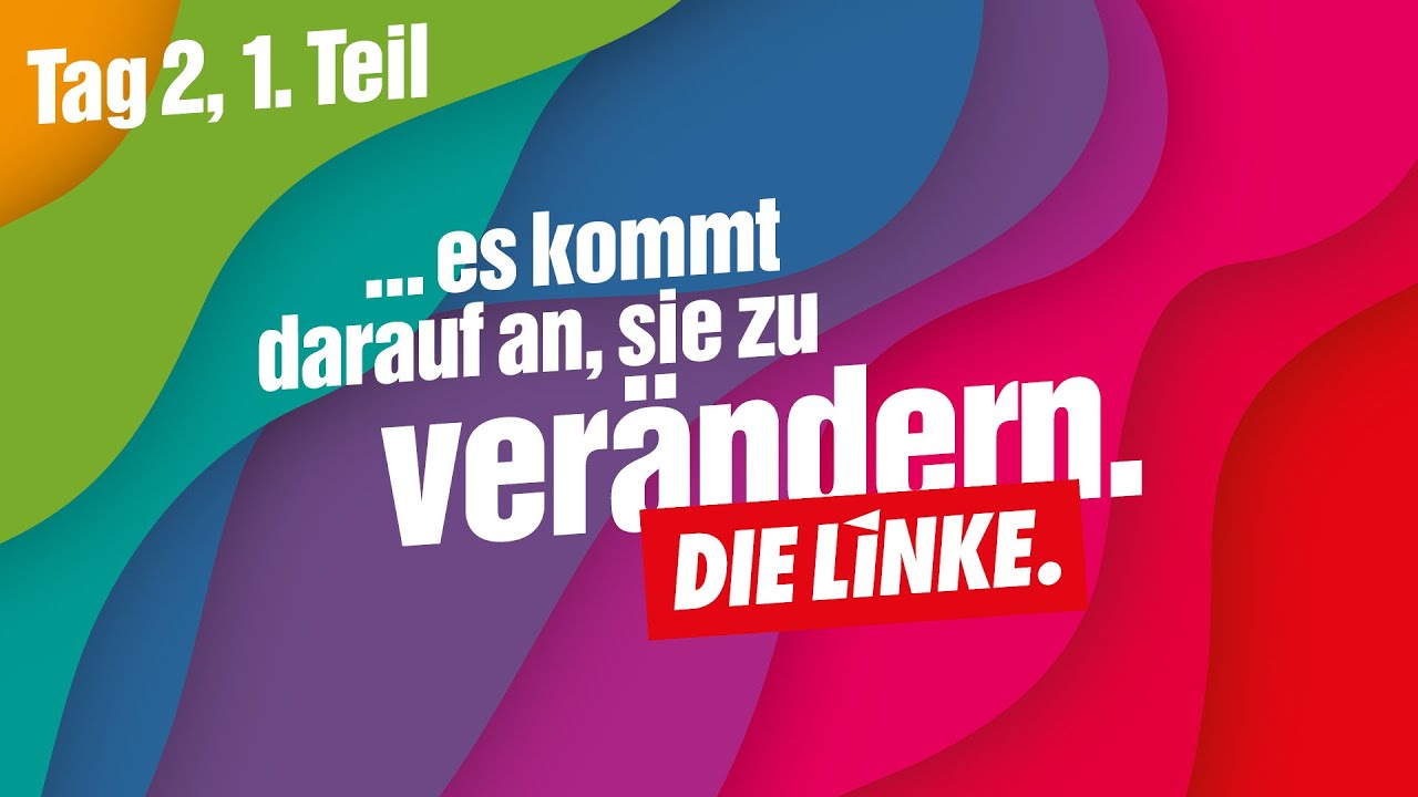 Live: Bundesparteitag DIE LINKE, Tag 2, 1. Teil (25. Juni 2022)