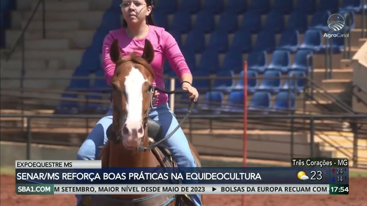 Senar/MS reforça boas práticas na equideocultura durante Expoequestre MS