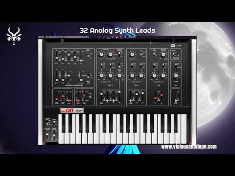 Cherry Audio Octave Cat Presets by Vicious Antelope - Cat Leads Analog Sounding Synths