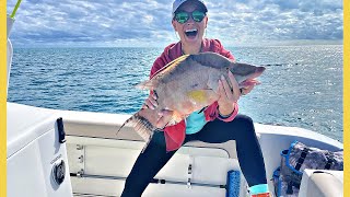 Winter Hogfish on Rod and Reel: Key Largo Patch Reef Fishing