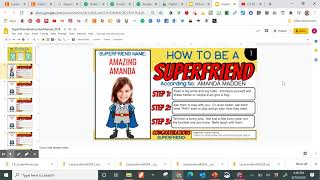 SuperFriend Digital Class Book Tutorial