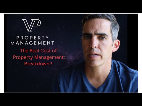 The real cost of property management break down