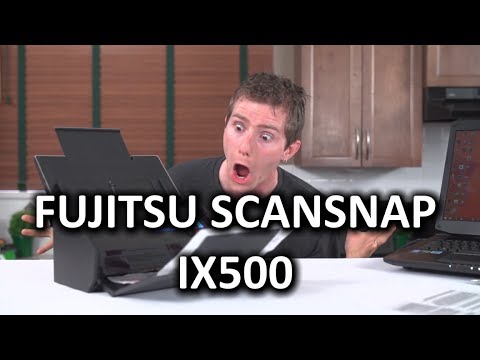 סורק Fujitsu ScanSnap iX500 תמונה 3