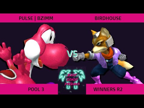 Pulse | BZimm (Yoshi) vs. Birdhouse (Fox) - ECF 172 Pool 3 Winners Round 2 SSBM