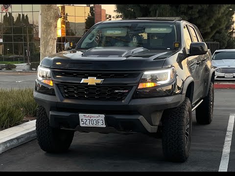 After market headlight install on 2018 Chevy Colorado ZR2
