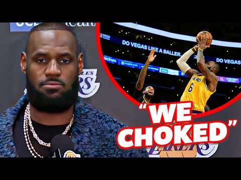 LeBron James Explains Last Quarter COLLAPSE Against Pacers..