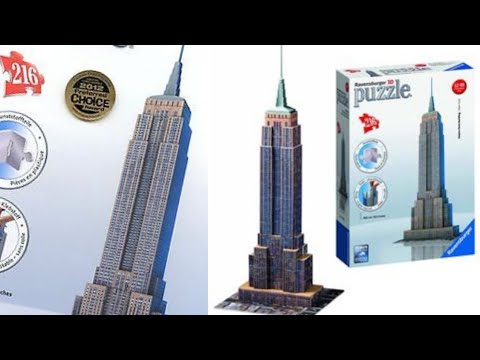 Ravensburger 3D Dėlionė 216 vnt. - Empire State Building video