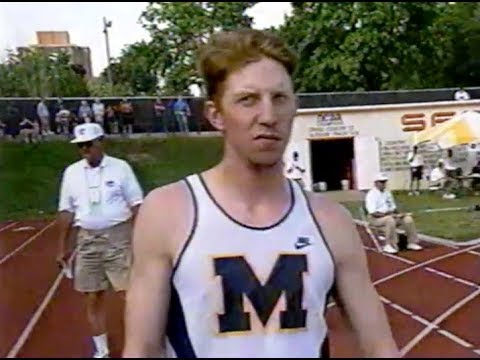 Kevin Sullivan vs. Paul McMullen - Men's 1500m - 1995 NCAA Outdoor Championships
