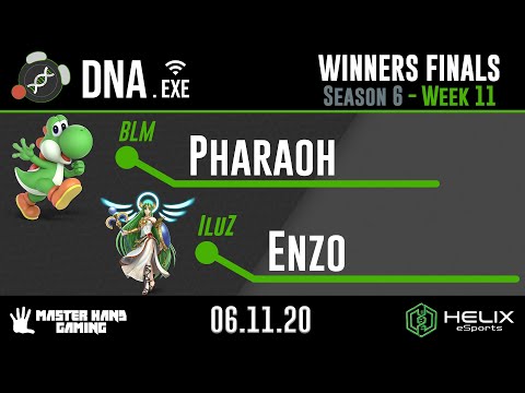 DNA.EXE S6:W11 - BLM | Pharaoh (Yoshi) Vs. IluZ | Enzo (Palutena) - Winners Finals
