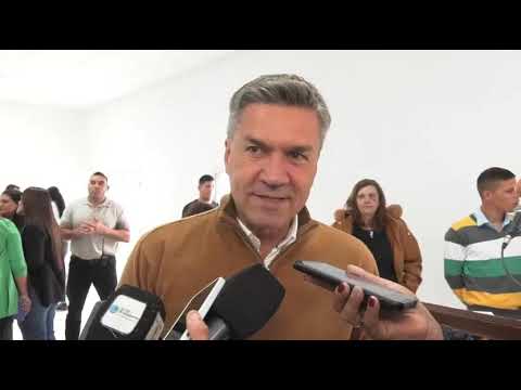 LOS FRENTONES: EL GOBERNADOR ZDERO INAUGURÓ LA AMPLIACIÓN Y REFACCIÓN INTEGRAL DEL SUM MUNICIPAL