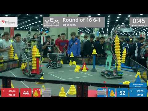 2018 VRC Res R16 6-1 - 1961X 7700R vs 5327B 1275A - 87 to 111