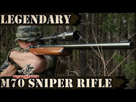 Legendary M70 Sniper Rifle in Vietnam! Carlos Hathcock rifle in action!