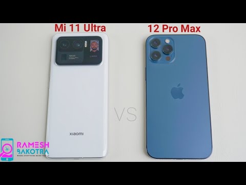Mi 11 Ultra vs iPhone 12 Pro Max Speed Test and Camera Comparison