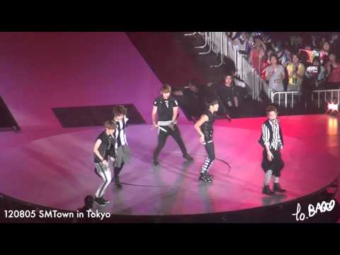 [FANCAM] 120805 SMTown Tokyo SHINee feat. EXO Luhan - Lucifer