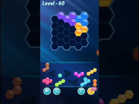 Block Hexa Puzzle Regular D Level 60 Walkthrough - YouTube