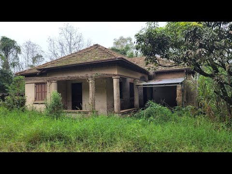 MISTERIOSA CASA ABANDONADA COM CORRENTES ENORMES NAS PORTAS E UM PORÃO ASSUSTADOR! 😱