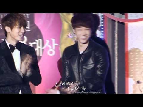 [Fancam] 120119 21st High1 Seoul Music Awards - Kikwang 'Cute Mistake'