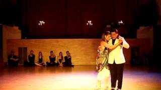 Héctor Corona and Silvina Machado in Malmo tango festival 2010