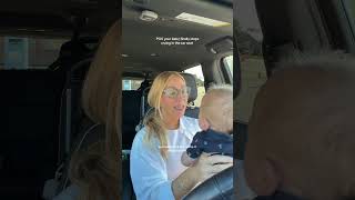 The blown up picture scaring anyone that walks by my car 😅 #momsoftiktok #momlife #postpartum