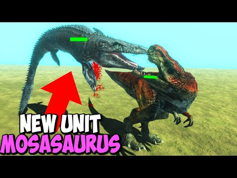 NEW UNITS! Mosasaurus vs Every Faction - Animal Revolt Battle Simulator