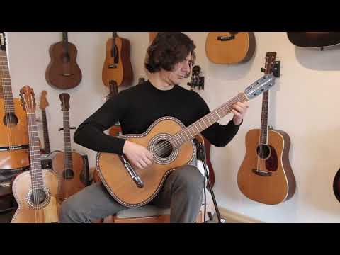 Jose Serratosa historical Spanish guitar ~1890 - beautiful and rare instrument in Antonio de Torres style + Video! image 13